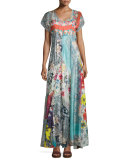 Lulu Printed Maxi Dress