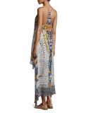 Embellished High-Low Coverup Dress, Echoes of Engai