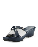 Margate II Crisscross Wedge Sandal, Blazer Blue