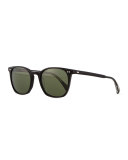 L.A. Coen Universal-Fit Sunglasses, Black