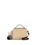 Lucy Pompom Camera Crossbody Bag