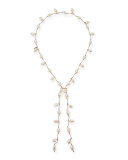Dancing Freshwater Pearl Lariat Necklace