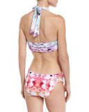 Bocas Convertible Halter/Bandeau Swim Top, Cartagena Floral