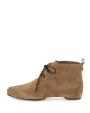 Brii Suede Lace-Up Bootie