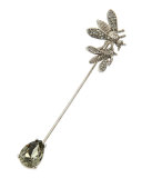 Pavé Crystal Bee Pin