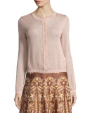 Lurex® Star-Stitch Cardigan