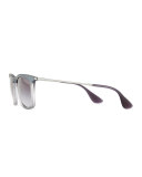 RB4221 Highstreet Gradient Square Plastic Sunglasses