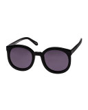 Super Duper Strength Monochromatic Sunglasses, Black