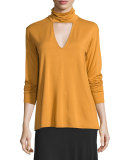 Marla Cutout Turtleneck Top 