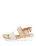Sally 2 Slingback Espadrille Sneaker, Natural