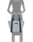 Reversible Small Nubuck Tote Bag