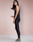 Lustrous Shiny Athletic Leggings