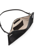 Happy Hour 10 Leather Pouch Shoulder Bag, Black