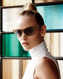 Bubbled Cat-Eye Sunglasses
