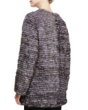 Layered Mink Fur Coat