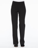 Straight-Leg Ponte Pants