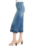 Bessette High-Waist Culotte Jeans, Shayne