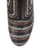 Feeling Swirl Suede Bootie, Nero