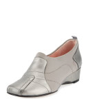 Kuss Demi-Wedge Sneaker, Pewter