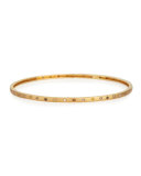18K Gold Multicolor Diamond Bangle