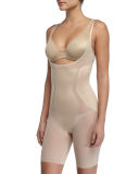 Haute Contour Open-Bust Bodysuit