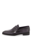 Andy Leather Loafer, Black