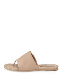 Edge Leather Thong Sandal, Sand
