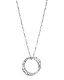 Bamboo Link-Pendant Necklace