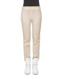 Melissa Mid-Rise Slim Pants, Steppe