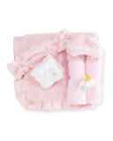 Ziggy Burp Cloth Set, Pink