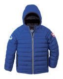 Sherwood Hooded Puffer Jacket, Royal Blue, Size XS (6-7)-XL(12-14)