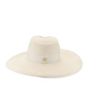 Daphne Woven Boater Hat