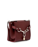 Attica Mini Chain Satchel Bag, Beet