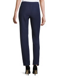 Tech-Cotton Wide-Cuff Pants, Marino Blue