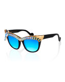 Magpie Cat-Eye Sunglasses