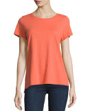 Short-Sleeve Organic Cotton Tee