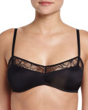 Aurora Soft Cup Bra, Black