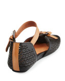 Bessie Laser-Cut d'Orsay Sandal