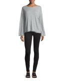 Relma Legging Pants, Black