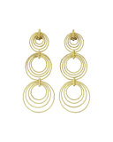18k Gold Hawaii Triple-Drop Earrings