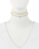 Monarch Micro Mini Pointed Wrap Choker