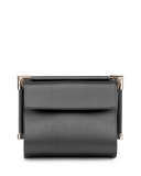 Miss Viv' Hotfix Silk Shoulder Bag, Black