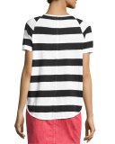 Dolphin Linen T-Shirt