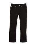 Skinny Stretch Denim Jeans, Black, Size 4-14