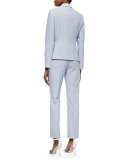 Striped Two-Piece Pant Suit