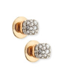 Nudo 18K White Gold Earrings with Diamonds