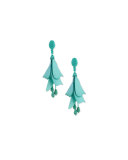 Impatiens Flower Drop Earrings