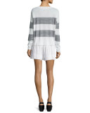 Linen-Blend Pull-On Shorts