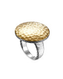 Palu Silver & Gold Round Ring