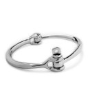Reeve Men's Polished Silver Bracelet